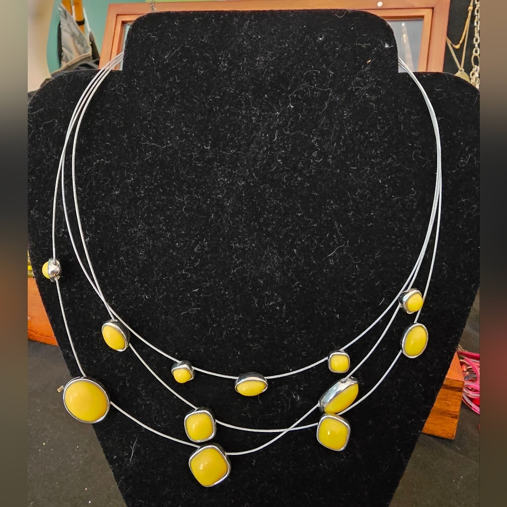 ⚡️Elegant Vintage Napier 3-Strand Wire Necklace